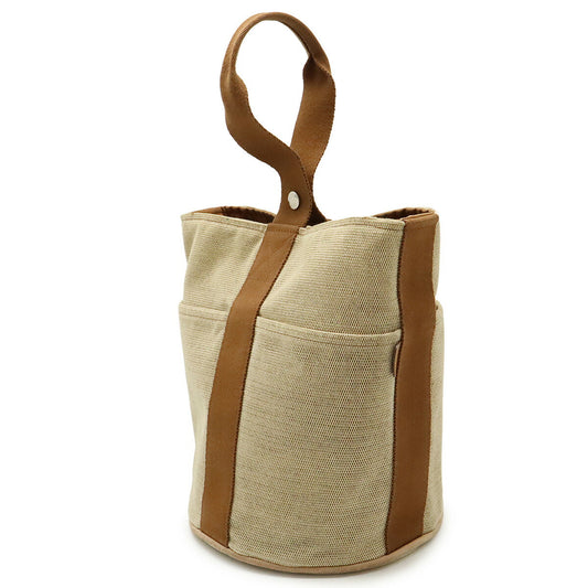 Hermes Toile Ash Sac MM Handbag