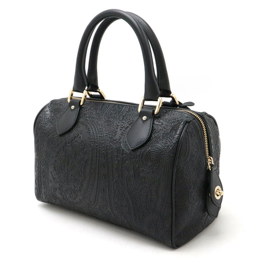 ETRO Margot Embossed Paisley Leather Handbag