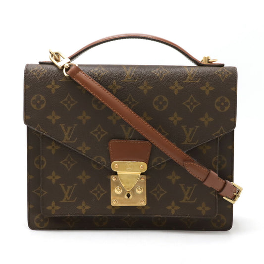 Louis Vuitton Monogram Monceau 28 Handbag M51185