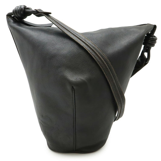 Loewe Leather Knot Anagram Shoulder Bag