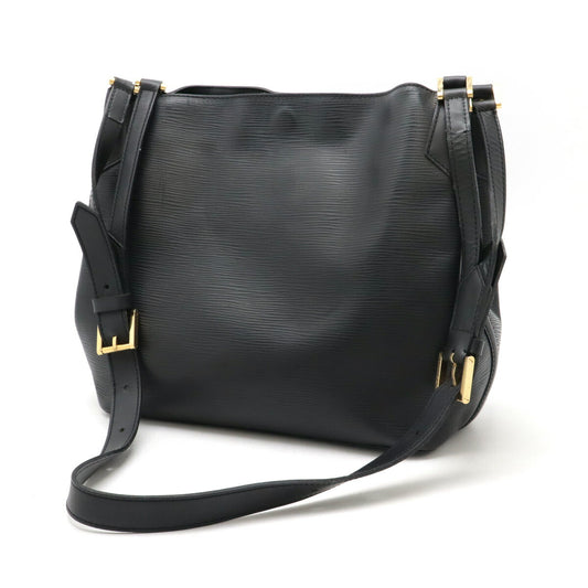 Louis Vuitton Epi Mandara MM Shoulder Bag Black