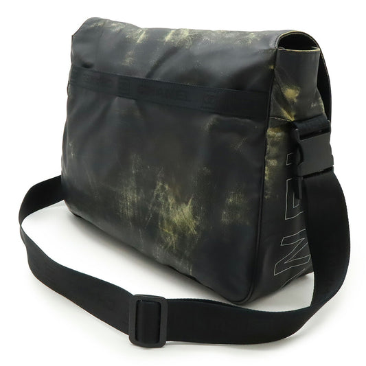 Chanel Coco Mark Messenger Bag Black