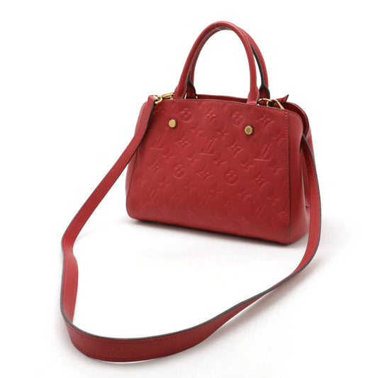 Louis Vuitton Monogram Empreinte Montaigne BB Handbag