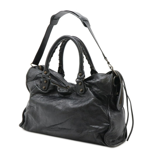Balenciaga The City Leather Handbag 2WAY