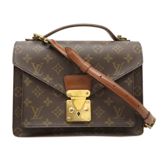 Louis Vuitton Monogram Monceau 26 Handbag M51187