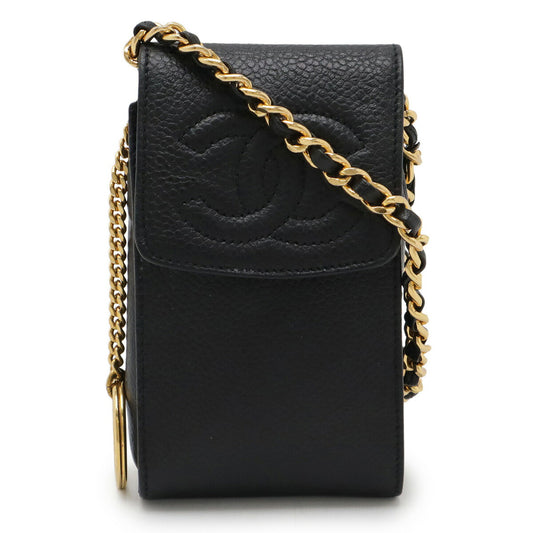Chanel Caviar Leather Chain Shoulder Bag