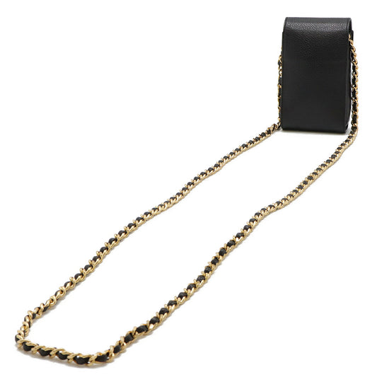 Chanel Caviar Leather Chain Shoulder Bag