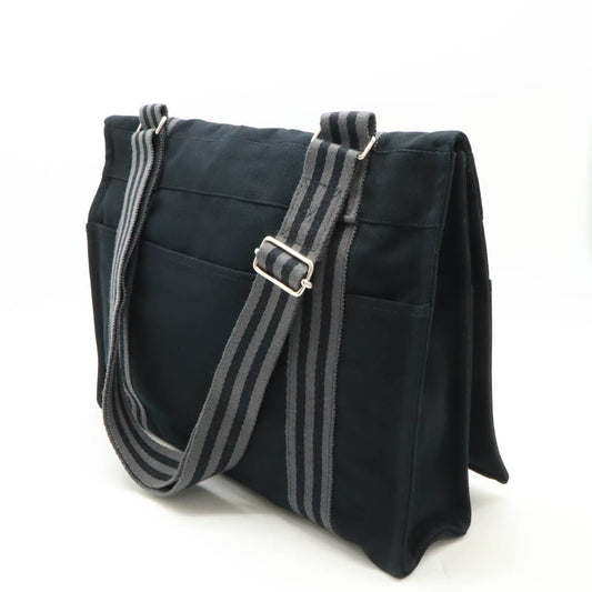 Hermes Canvas Fourre-Tout MM Messenger Bag