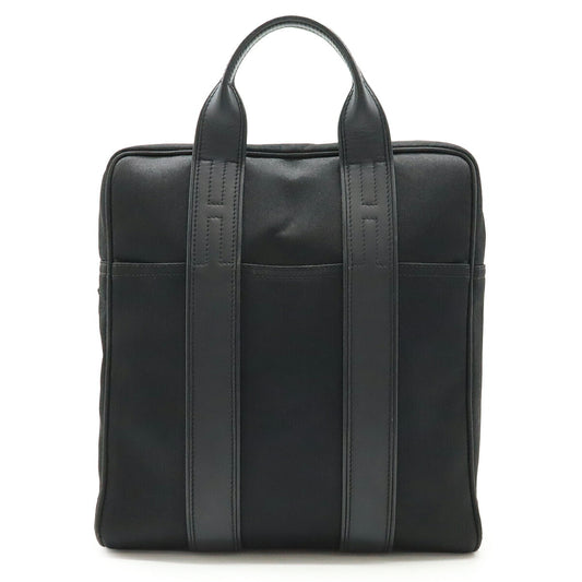 Hermes Acapulco Backpack 2WAY Black Leather