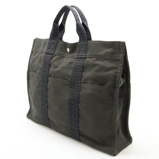 Hermes Canvas Herline Tote MM Bag