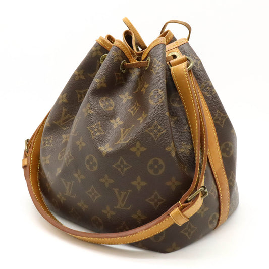Louis Vuitton Monogram Petit Noe Shoulder Bag M42226