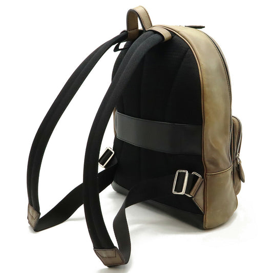 Berluti Venezia Leather Calligraphy Backpack