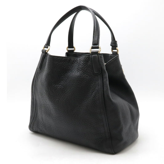 Gucci Soho Leather Tote Bag Black
