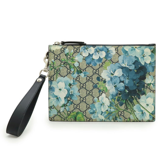 Gucci GG Blooms Supreme Clutch Bag 411691