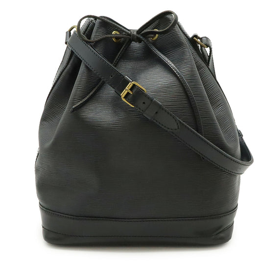 Louis Vuitton Epi Noe Shoulder Bag Black