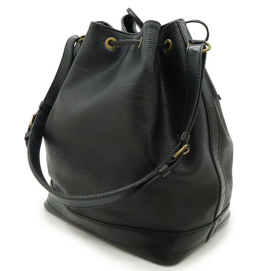 Louis Vuitton Epi Noe Shoulder Bag Black