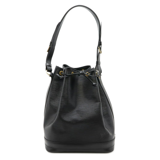 Louis Vuitton Epi Noe Shoulder Bag Black