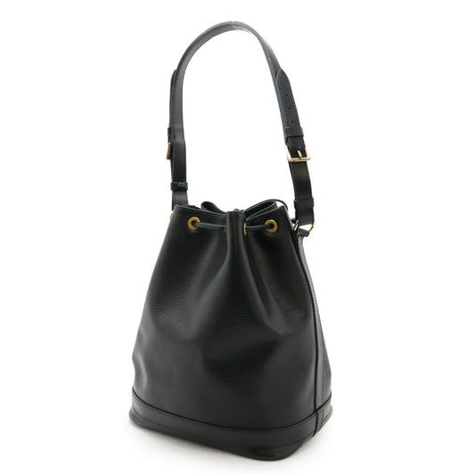 Louis Vuitton Epi Noe Shoulder Bag Black