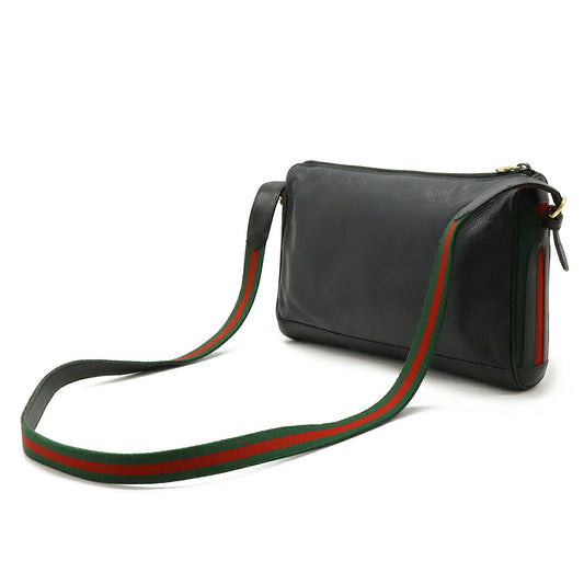 Gucci Leather Old Gucci Shoulder Bag