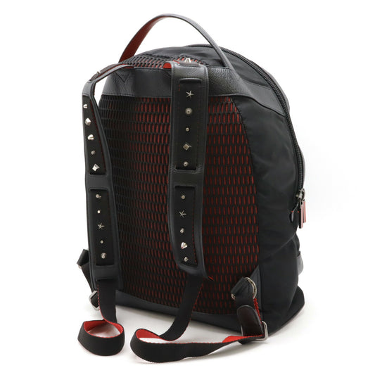 Christian Louboutin Nylon Leather Backpack