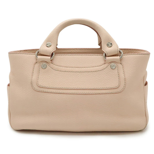 Celine Leather Boogie Handbag Pink
