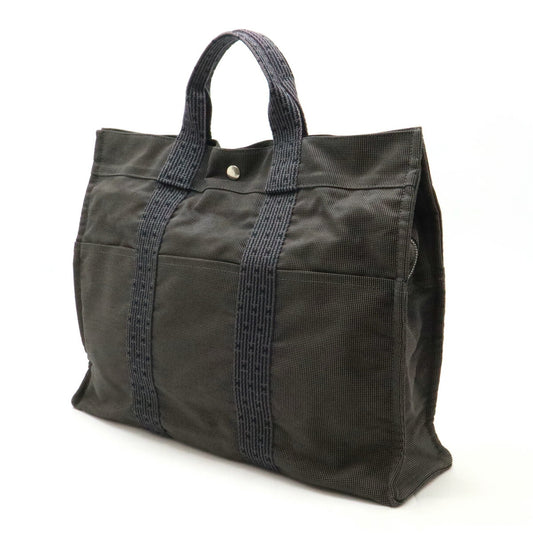 Hermes Canvas Herline Tote MM Bag