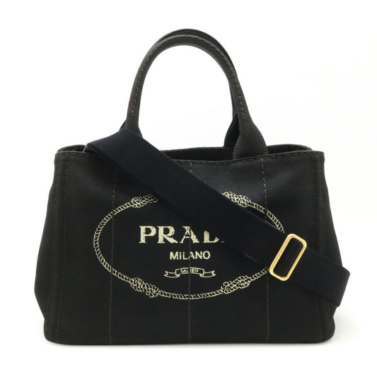 Prada Canapa Canvas Tote Bag 1BG439