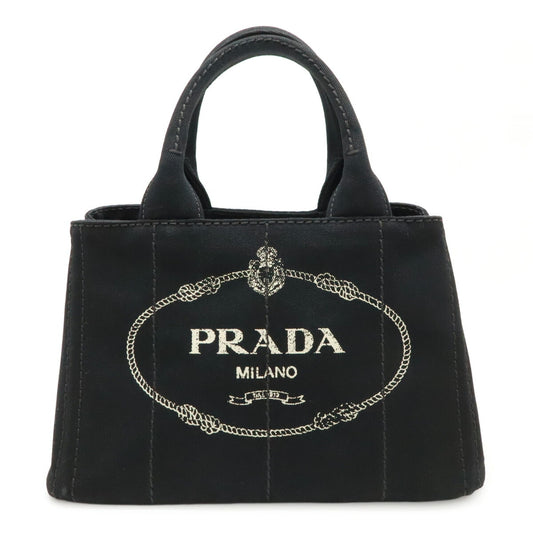 Prada Canapa Canvas Tote Bag 1BG439