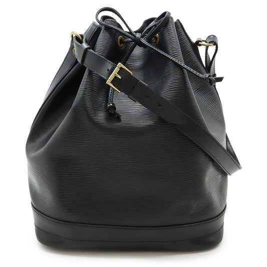 Louis Vuitton Epi Noe Shoulder Bag Black