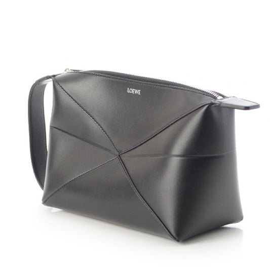 Loewe Leather Puzzle Fold Wash Bag Clutch
