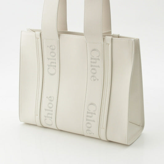 Chloe Woody Medium Soft Leather Tote Bag