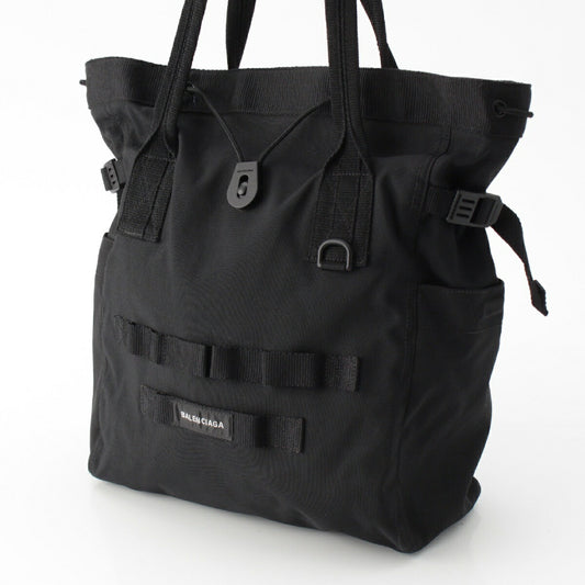 Balenciaga Nylon Army Logo 2way Handbag