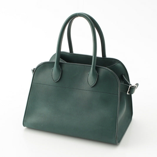 The Row Soft Margaux 10 Leather 2WAY Shoulder Handbag