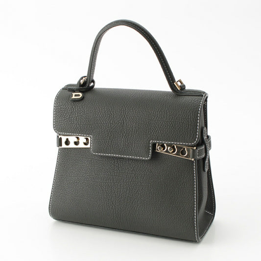 Delvaux Tempête PM Handbag British Green
