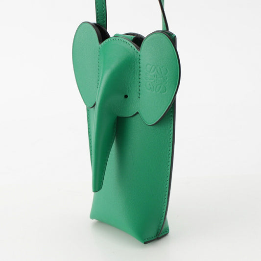 Loewe Elephant Leather Crossbody Bag
