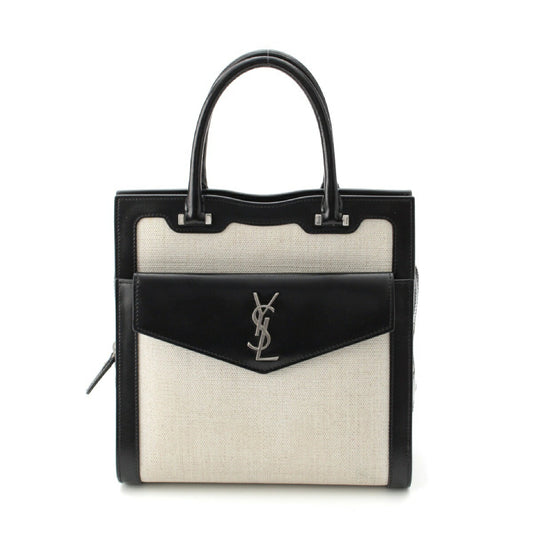 Yves Saint Laurent Canvas Leather 2way Bag