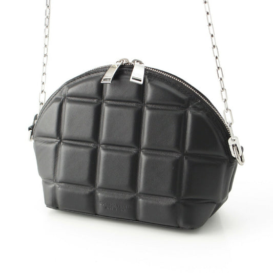 Bottega Veneta Padded Mini Half Moon Chain Shoulder Bag