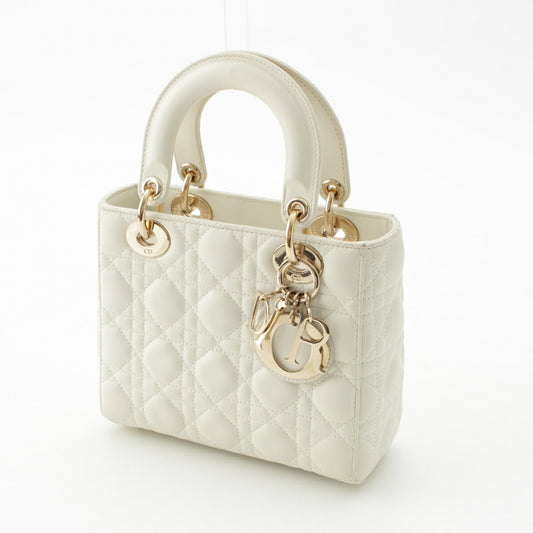 Dior Lady Dior Lambskin Handbag