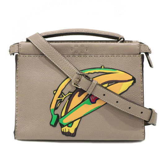 Fendi Peekaboo Fit Leather 2WAY Handbag