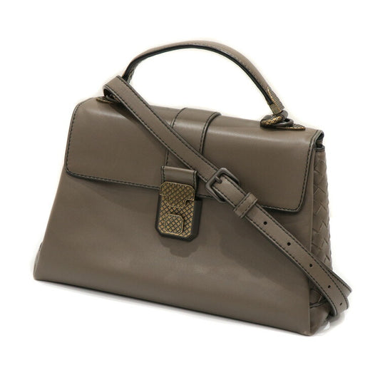 Bottega Veneta Piazza Leather Handbag