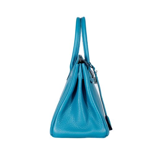 Hermes Birkin 30 Verso Leather Handbag