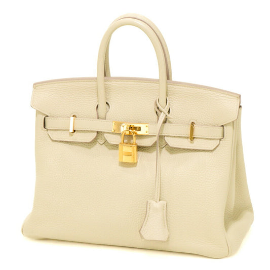 Hermes Birkin 25 Togo Leather Handbag