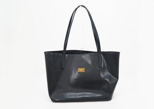Salvatore Ferragamo Leather Tote Bag with Pouch