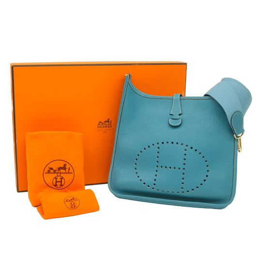 Hermes Evelyne 2 PM Leather Shoulder Bag