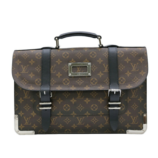 Louis Vuitton Monogram Macassar Briefcase M92292