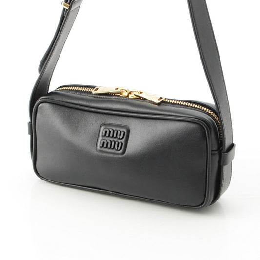 Miu Miu Leather Logo Crossbody Bag 5BC158
