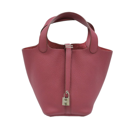 Hermes Picotin Lock PM Leather Handbag