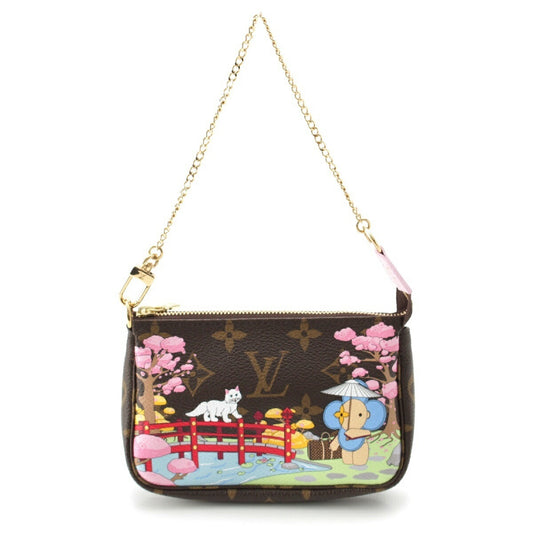 Louis Vuitton Monogram Vivienne Mini Pochette Chain Bag M45905