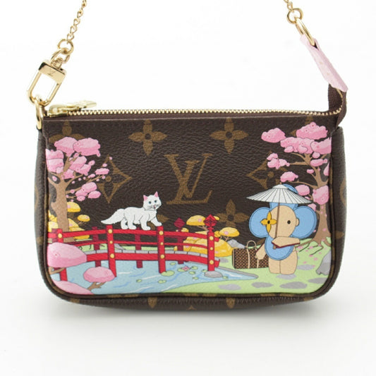 Louis Vuitton Monogram Vivienne Mini Pochette Chain Bag M45905