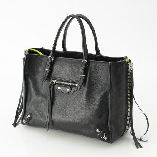Balenciaga Leather Paper Mini Handbag
